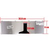 Teclado Español Blanco PK130CK1C04 para Toshiba Satellite C650 C660