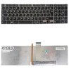 Teclado Español NSK-TV1SU para Toshiba Satellite C850 C855 L850 con marco plata