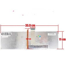 Spanish Keyboard NSK-TV1SU for Toshiba Satellite C850 C855 L850 with silver frame