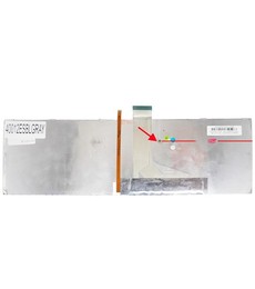 Teclado Espanhol NSK-TV1SU para Toshiba Satellite C850 C855 com moldura cinzenta retroiluminado