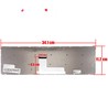 Clavier Espagnol Blanc AEBLIU00020 pour Toshiba Satellite L50-B sans cadre