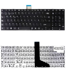 Spanish Keyboard for Toshiba Satellite S50 L50-A with Part Number MP-11B56GR-5281A