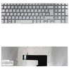 Spanische Tastatur 9Z.NAEBQ.11A für Sony Vaio Fit SVF15 SVF152 Silber Ohne Rahmen