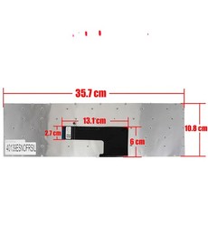 Spanische Tastatur 9Z.NAEBQ.11A für Sony Vaio Fit SVF15 SVF152 Silber Ohne Rahmen