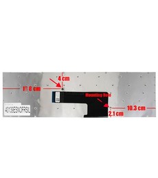 Clavier espagnol 9Z.NAEBQ.11A pour Sony Vaio Fit SVF15 SVF152 Argent Sans Cadre
