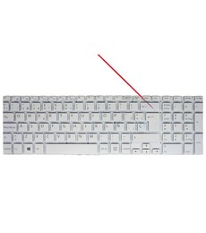 Clavier Espagnol Blanc 40139ESNOFRWHITE pour Sony Vaio Fit SVF15 SVF152