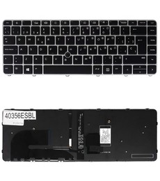 Teclado Español 836308-001 para HP EliteBook 840 G3 con puntero y retroiluminación