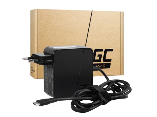 Green Cell PRO USB-C 65W Charger for Laptops and Mobile Phones