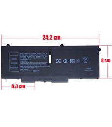 Batterie 07KRV pour ordinateur portable Dell Latitude - 15.2V 3625mAh