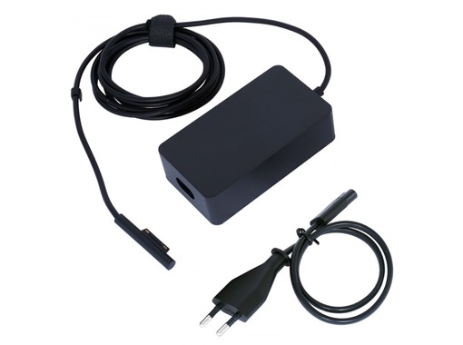 Chargeur 65W modèle 1706 pour Microsoft Surface Pro, Book et Laptop