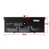 Batterie L16M4P60 pour ordinateur portable Lenovo Yoga 920-13IKB 70Wh