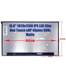 Pantalla 18010-16020300 para portátil Asus TUF Gaming A16 de 16.0 pulgadas