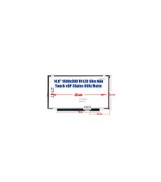 Pantalla de portátil B140RTN03.0 de 14.0 pulgadas HD+ con conector de 30 pines