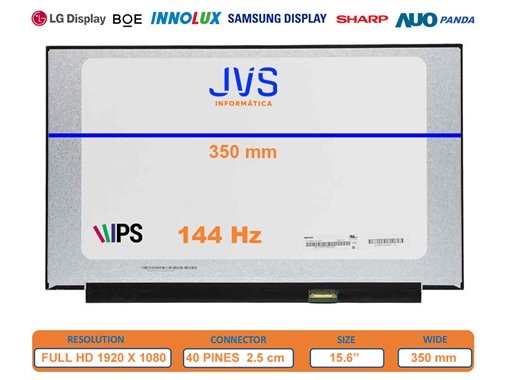 Screen for Lenovo LOQ 15IRH8 15.6" FHD 144Hz