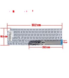 Teclado Espanhol MK2CK para Dell Inspiron 15 7510 5510 5515