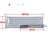 Spanische Tastatur MK2CK für Dell Inspiron 15 7510 5510 5515
