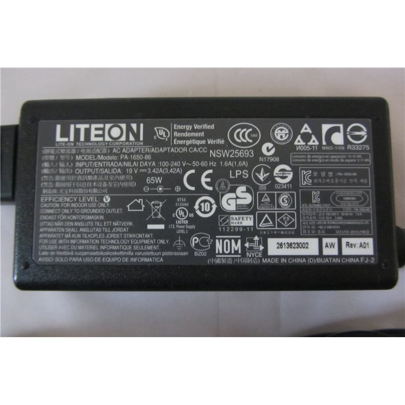 PA-1650-86 Cargador para portatil Acer 3.42a