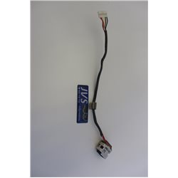 conector do carregador de laptop hp solto